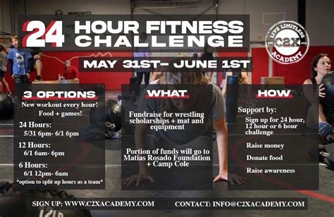24 hour fitness challenges