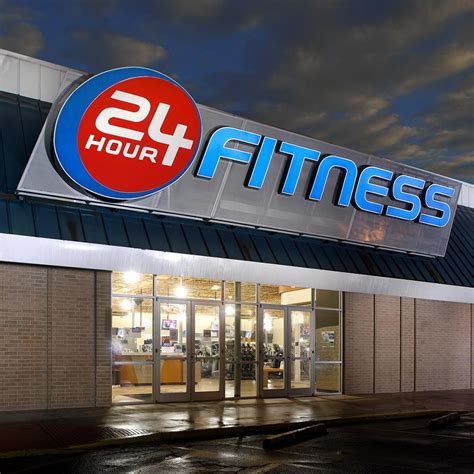 24-hour fitness center