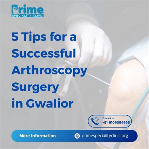 5 Tips for a Successful Arthroscopy Knee Operation