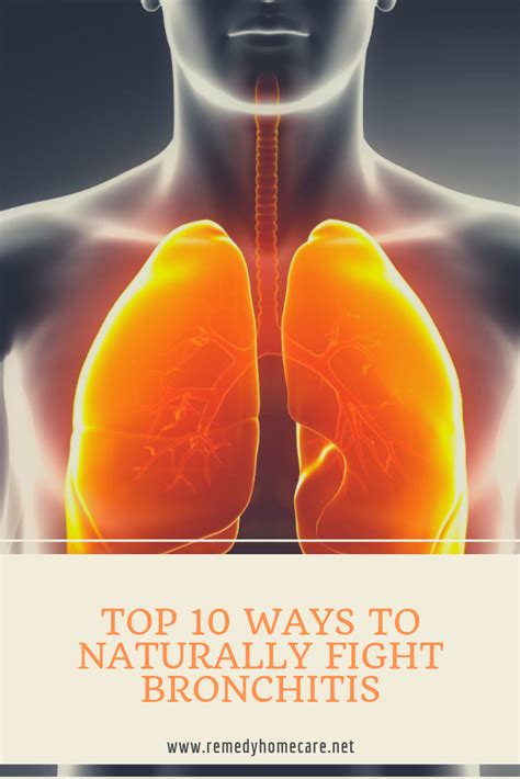 5 Ways to Fight Bronchitis