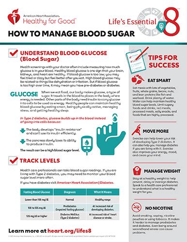 5 Ways to Manage High Blood Glucose