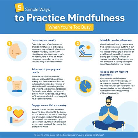5 ways to practice mindfulness
