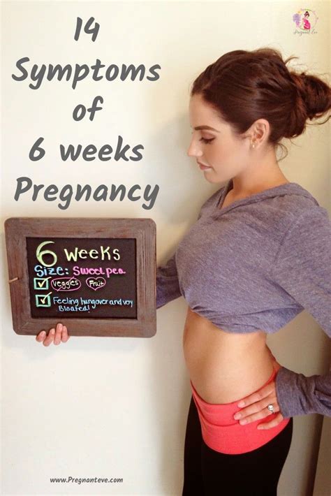 6 weeks pregnant symptoms
