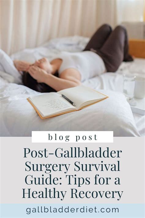7 Tips for Recovering from Gallstone Surgery