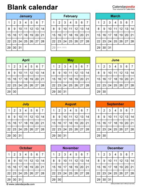 7-Year Calendar Guide Benefits