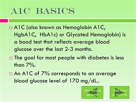 A1c Test Basics