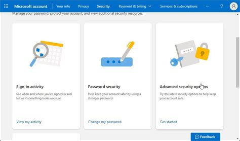 Account Security