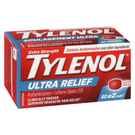 Acetaminophen and Caffeine Combination in Different Age Groups