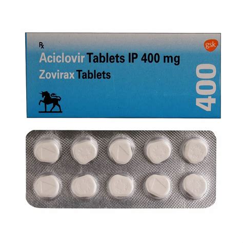 Acylovir 400mg Tablet Storage