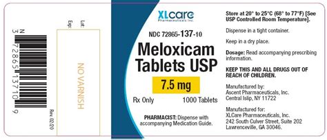 Administration and Dosage of Meloxicam
