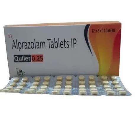 Alprazolam 0.25mg Tablet Works