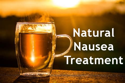 Alternative Treatments For Nausea Relief