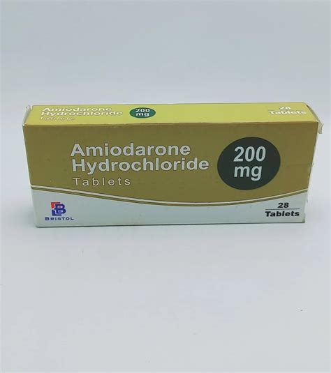 Amiodarone 200mg Clinical Evidence and Guidelines