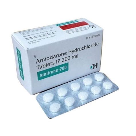 Amiodarone 200mg Practical Considerations for Healthcare Providers