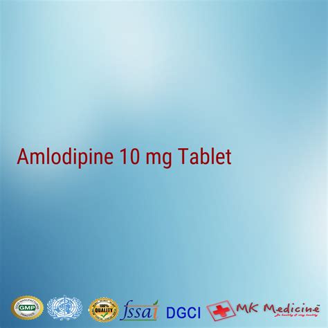 Amlodipine 10mg Dosage