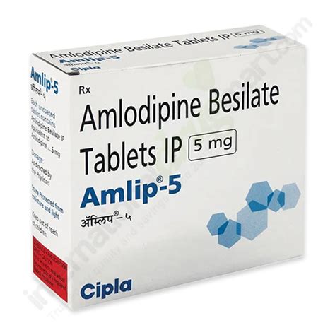 Amlodipine 5mg Mechanism of Action