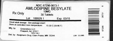 Amlodipine Besylate 10 Mg Warnings and Precautions