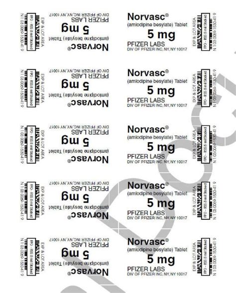 Amlodipine Besylate Storage and Disposal