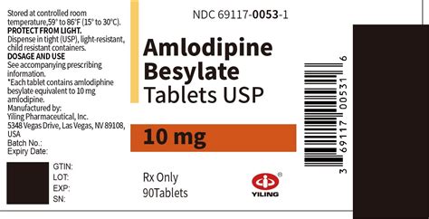 Amlodipine Besylate Uses