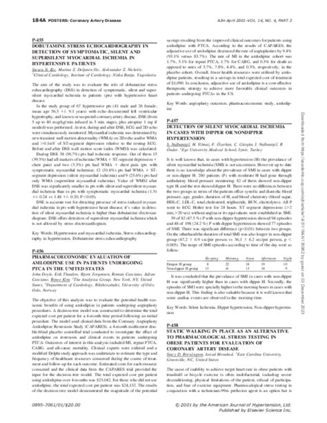 Amlodipine and Pharmacoeconomics