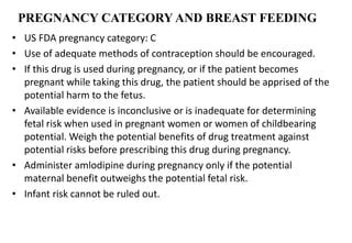 Amlodipine and Pregnancy