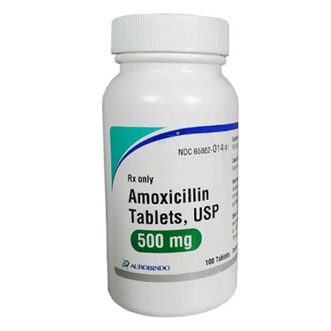 Amoxicillin 500mg tablet
