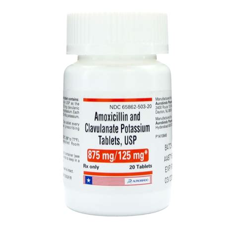 Amoxicillin Clavulanate Public Health