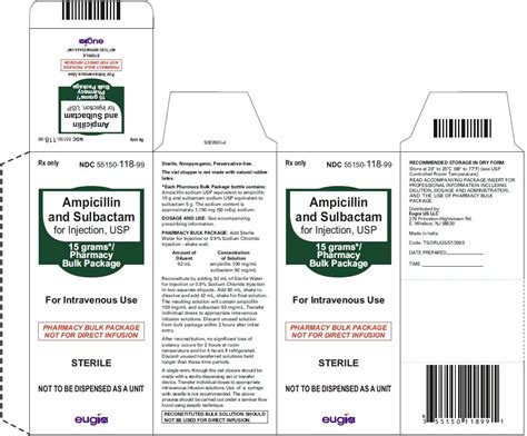 Ampicillin Administration and Dosage