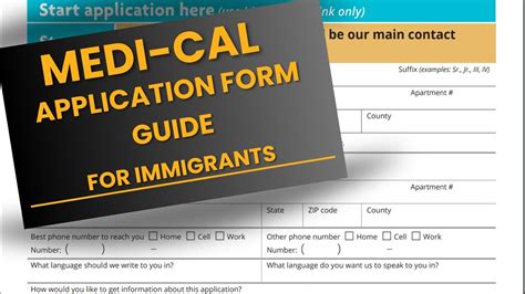Applying for Medi-Cal