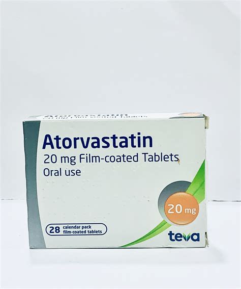 Atorvastatin 20mg Tablet Uses