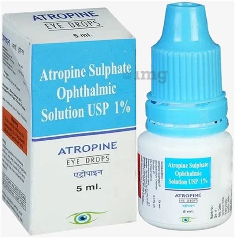 Atropine Eye Drops Applications