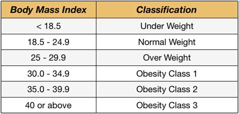 Average Bmi Index Calculation