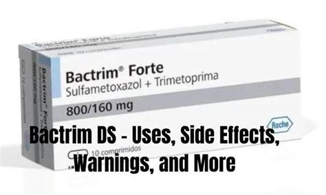 Bactrim DS Side Effects Overview