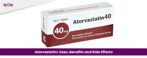 Benefits of Atorvastatin