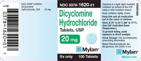 Benefits of Dicyclomine 20mg