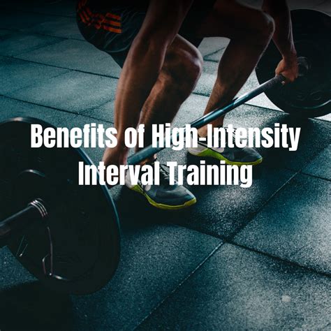 Benefits of High Intensity Exercise