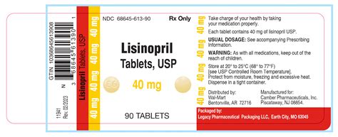 Benefits of Lisinopril 40mg