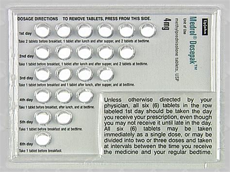 Benefits of Medrol Dose Pak