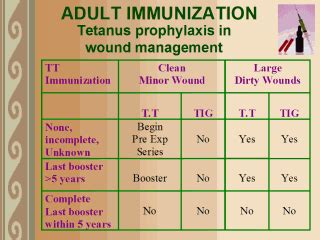 Benefits of Tetanus Toxoid