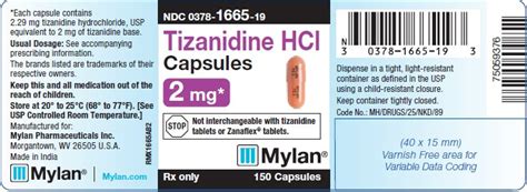 Benefits of Tizanidine HCl