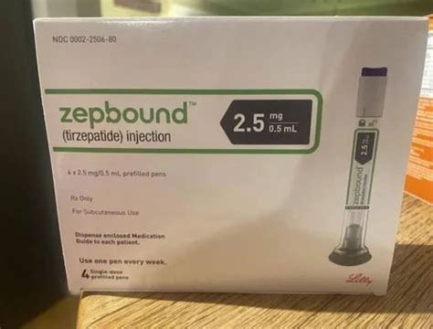 Benefits of Zepbound 2.5mg