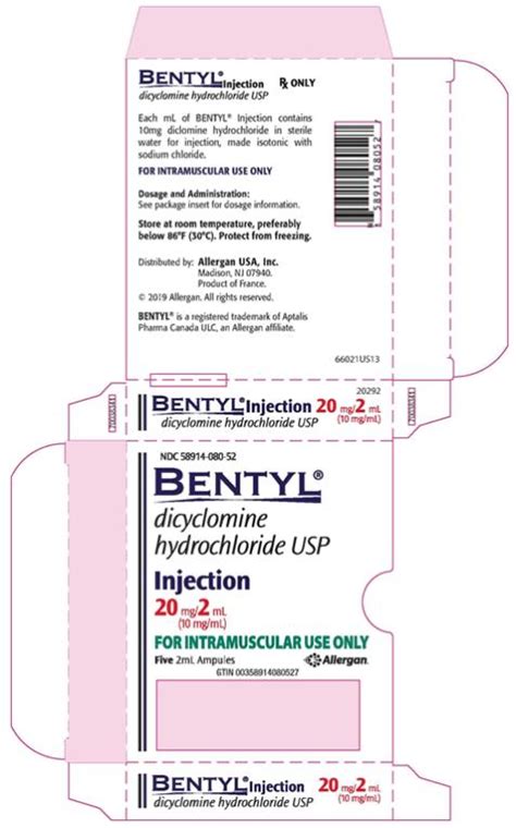 Bentyl Use Considerations