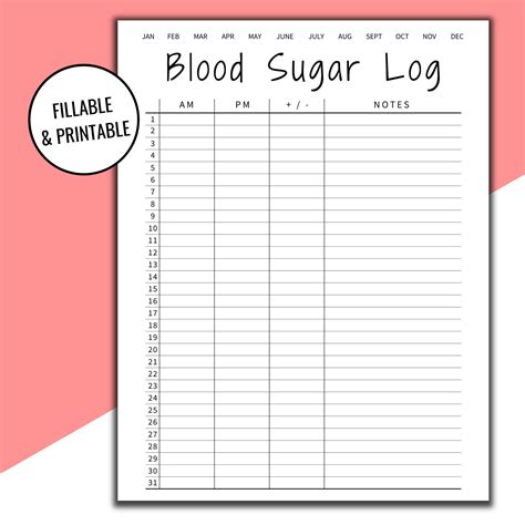 Blood Sugar Tracking