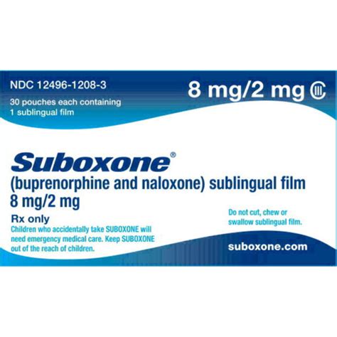 Buprenorphine Naloxone Sublingual Film