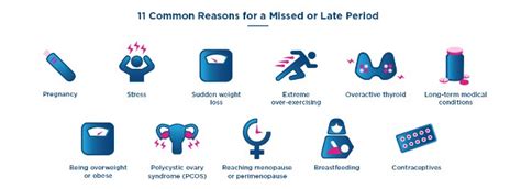 Causes of Missing Menstruation