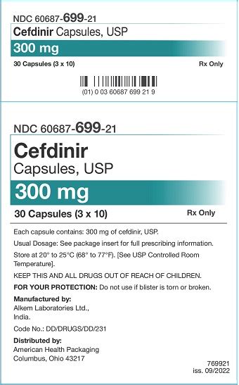 Cefdinir Dosage and Administration