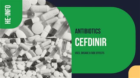 Cefdinir Mechanism of Action