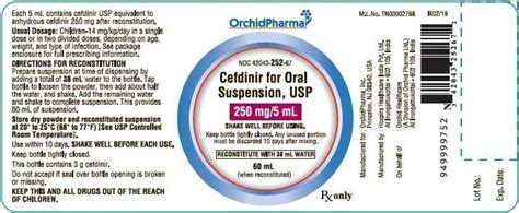 Cefdinir Precautions