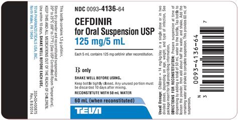 Cefdinir Uses and Indications