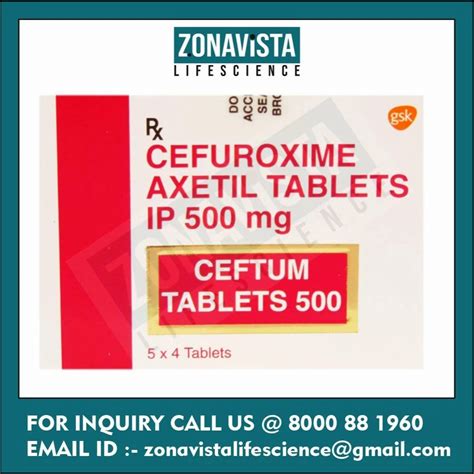 Cefuroxime Axetil 500mg Interactions